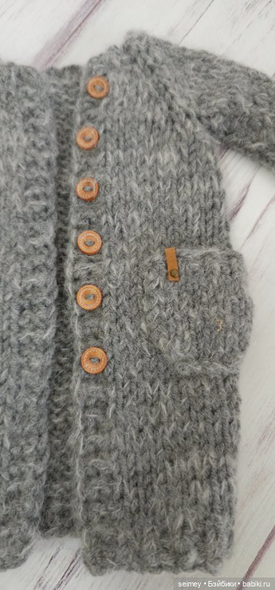 Вязаный кардиган для Руби Ред (37см) (фото 2)