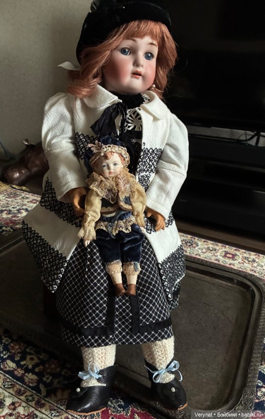 Антикварная куколка K&R в полном образе (фото 5)