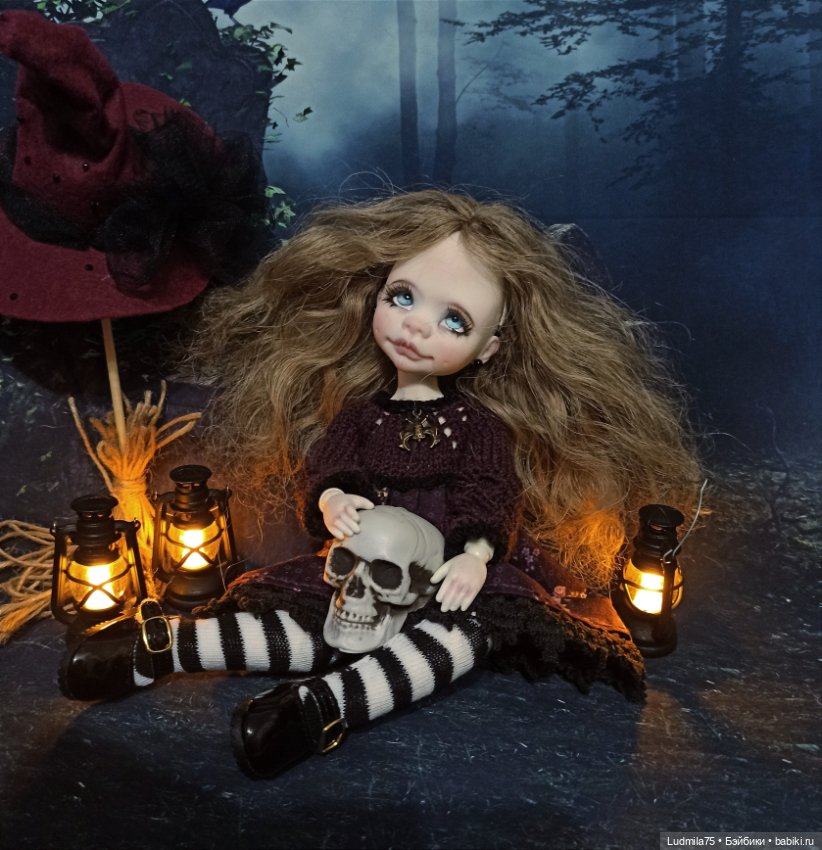 Ведьмочка Молли — Авторские куклы (фото 3)
