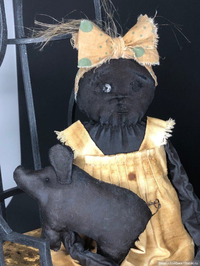 Примитивная чердачная кукла ручная работа (фото 7)