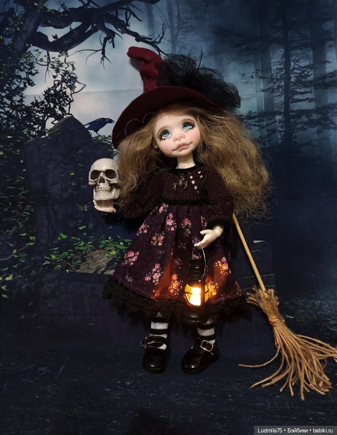 Ведьмочка Молли — Авторские куклы (фото 4)