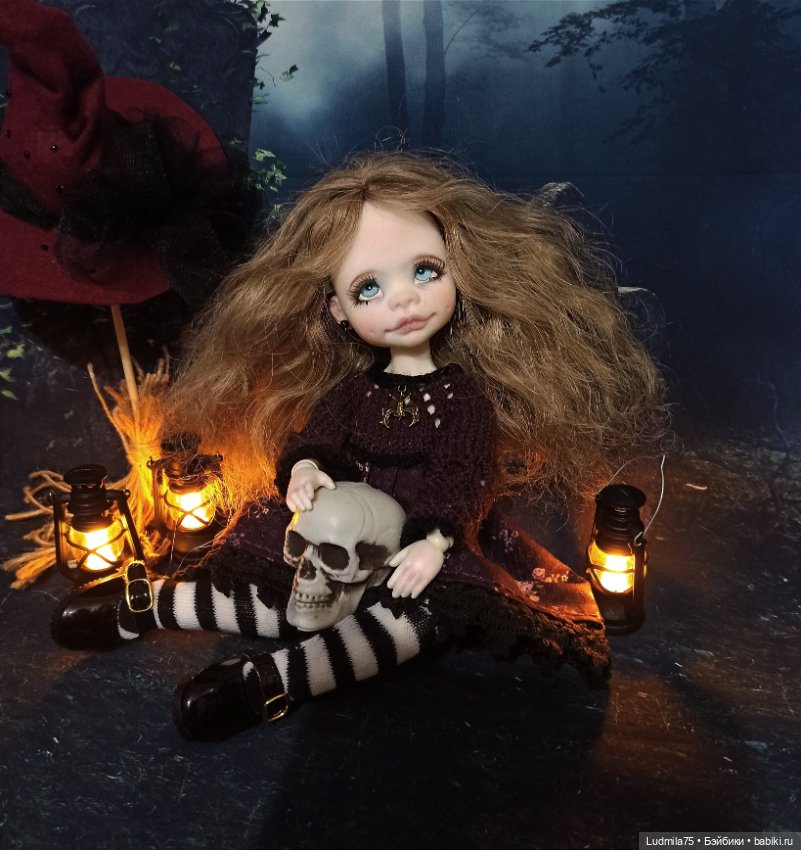Ведьмочка Молли — Авторские куклы (фото 6)