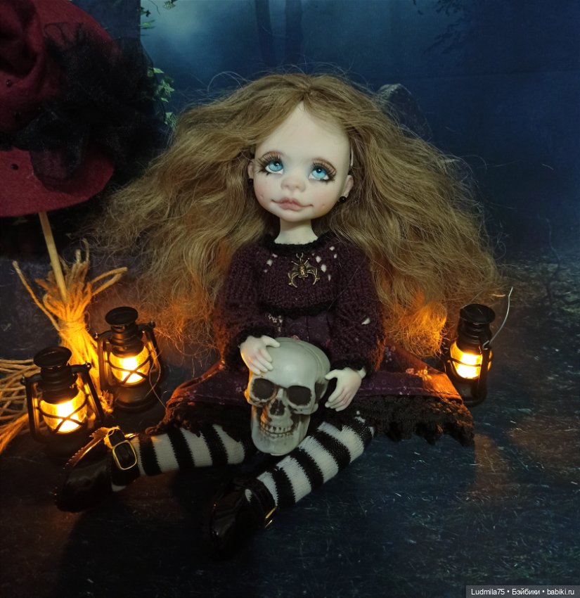 Ведьмочка Молли — Авторские куклы (фото 8)