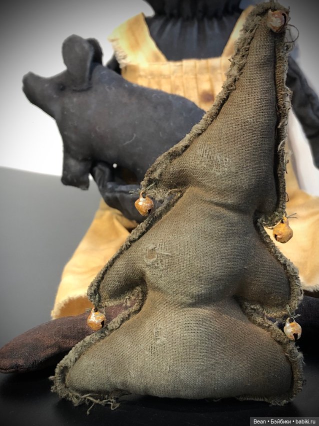 Примитивная чердачная кукла ручная работа (фото 3)