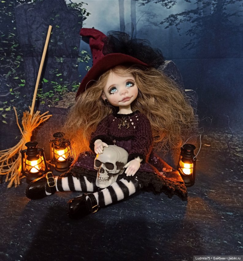 Ведьмочка Молли — Авторские куклы (фото 5)