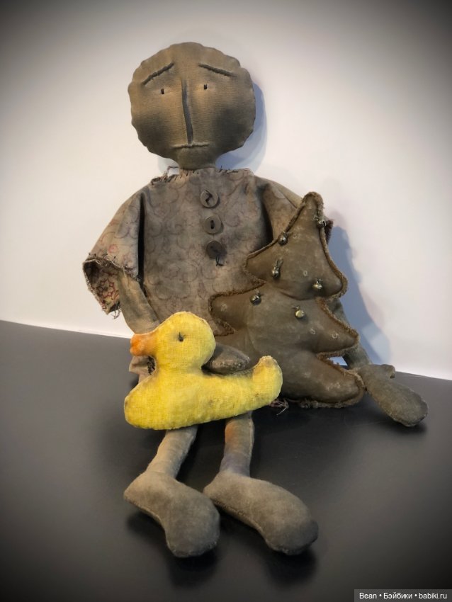 Кукла чердачная экстремальный примитив ручная работа