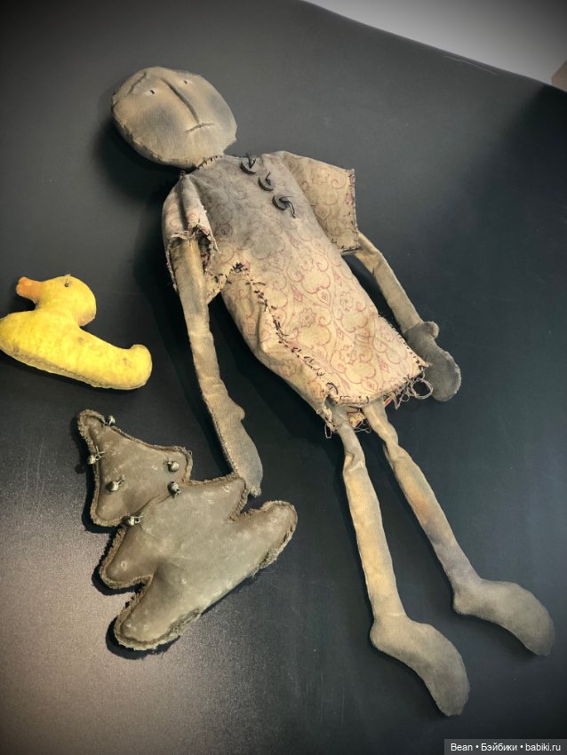 Кукла чердачная экстремальный примитив ручная работа (фото 3)