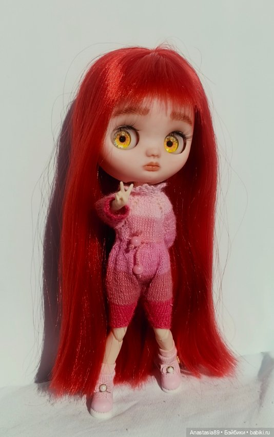 Миди блайз — ООАК (кастом куклы) (фото 3)
