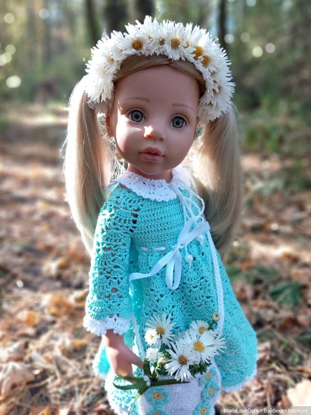 Ажурные платья для девочек Готц (Gotz)