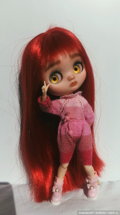 Миди блайз — ООАК (кастом куклы)