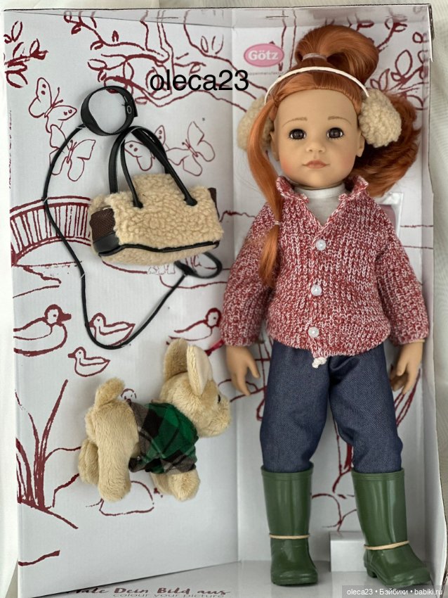 Кукла Gotz Ханна с собакой 2025 год