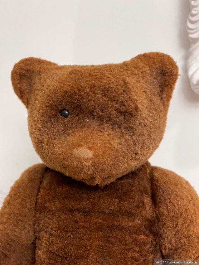 Мишка с формованной головой СССР (фото 3)