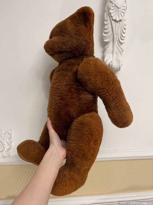 Мишка с формованной головой СССР