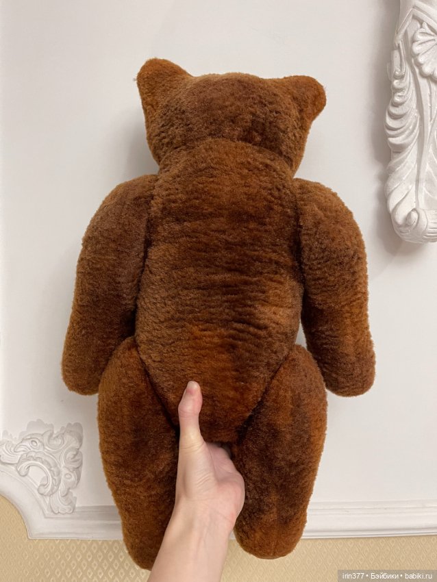 Мишка с формованной головой СССР (фото 2)