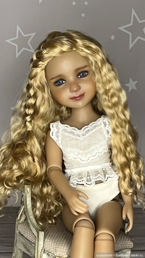 Парик натуральный блондин для Руби Ред (фото 5)