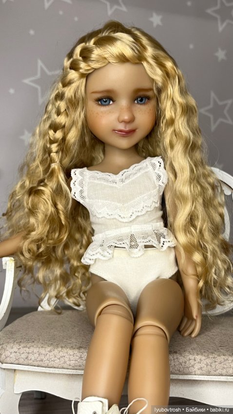 Парик натуральный блондин для Руби Ред (фото 10)