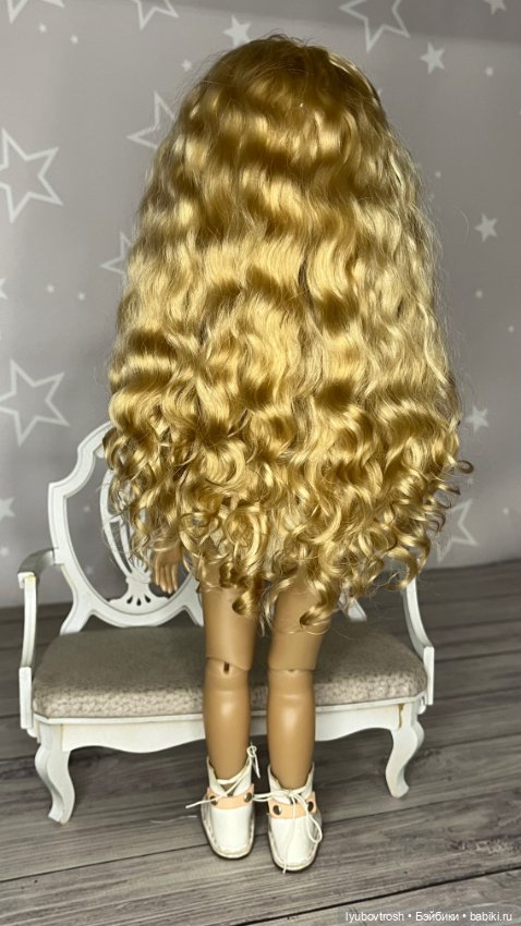Парик натуральный блондин для Руби Ред (фото 2)