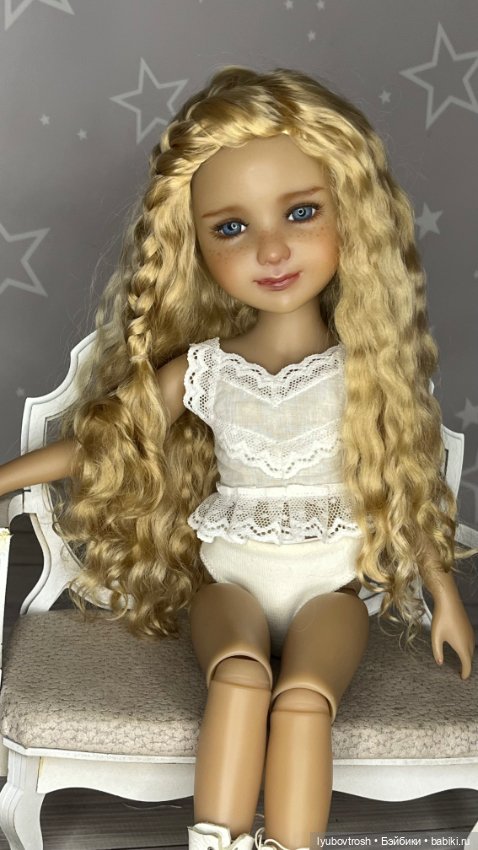 Парик натуральный блондин для Руби Ред (фото 4)