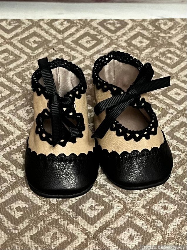Туфли для антикварной куклы (фото 2)