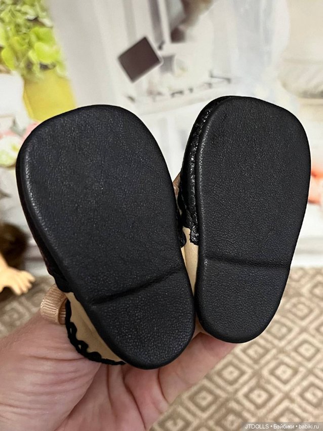 Туфли для антикварной куклы (фото 7)