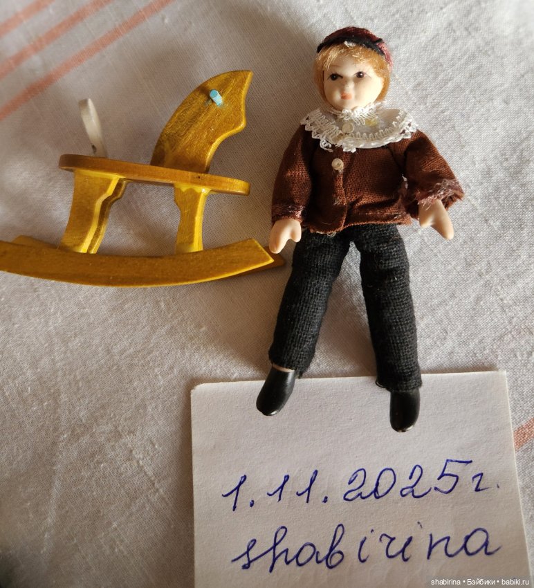 Мальчик на лошадке — Винтажные куклы и игрушки детства (фото 6)