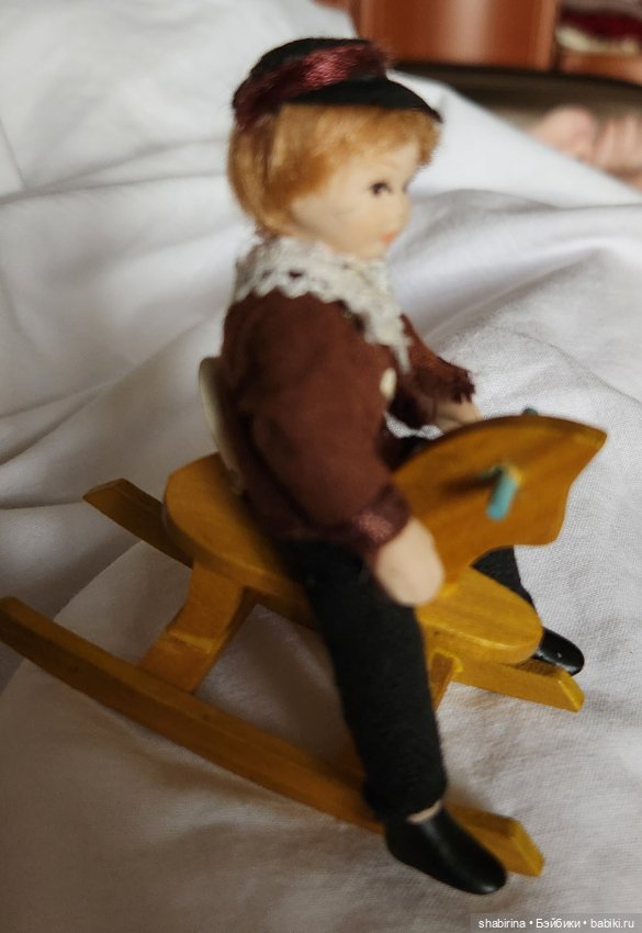 Мальчик на лошадке — Винтажные куклы и игрушки детства (фото 3)