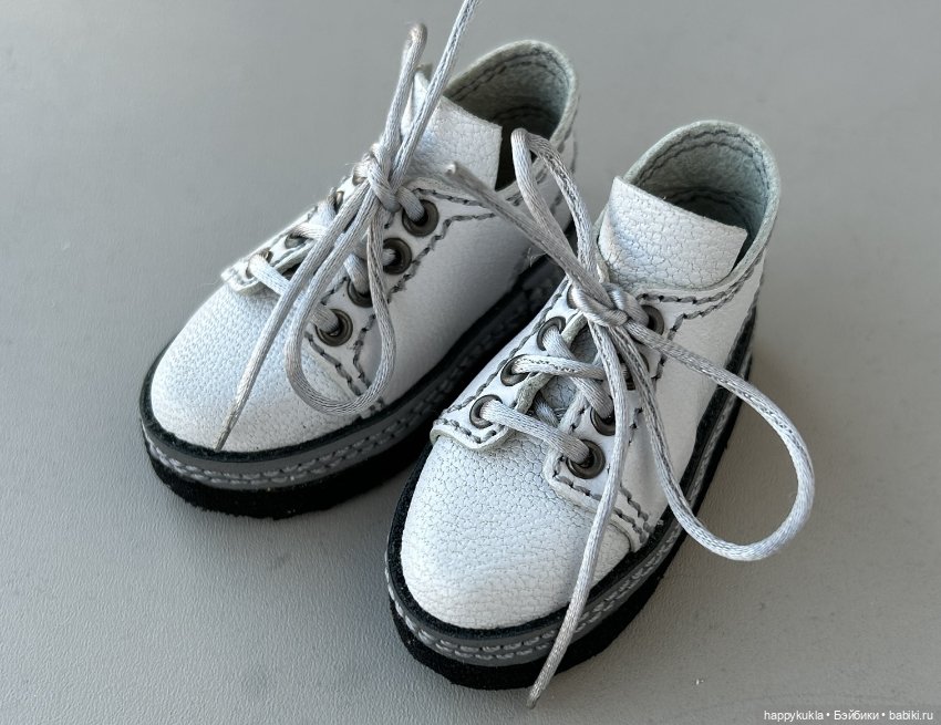 Ботиночки для минифи из натуральной кожи (фото 6)