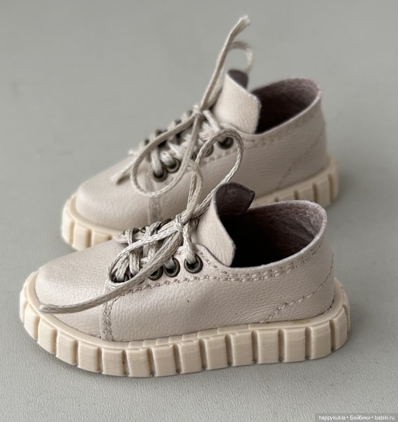 Кроссовки для минифи из натуральной кожи, подходят для принца Н. Лосевой (фото 7)