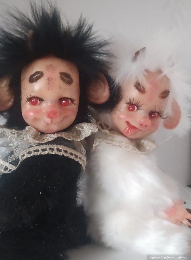 Парочка чертят — Авторские игрушки