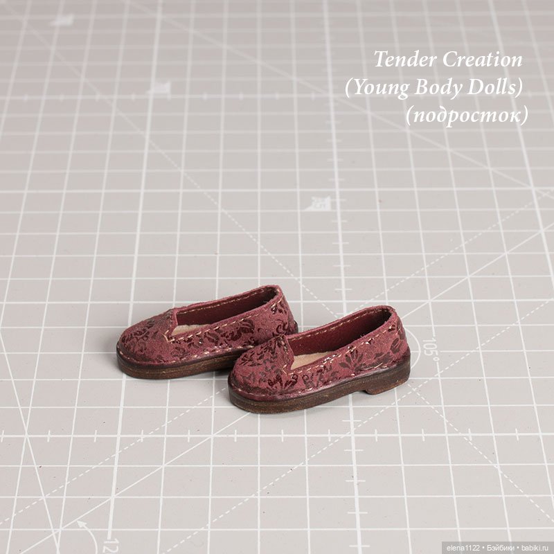 Лоферы для Tender Creation (Young Body Dolls) (подросток) (фото 3)