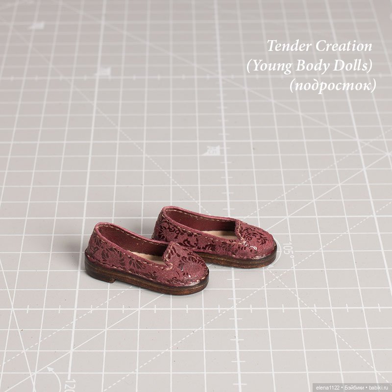 Лоферы для Tender Creation (Young Body Dolls) (подросток) (фото 2)