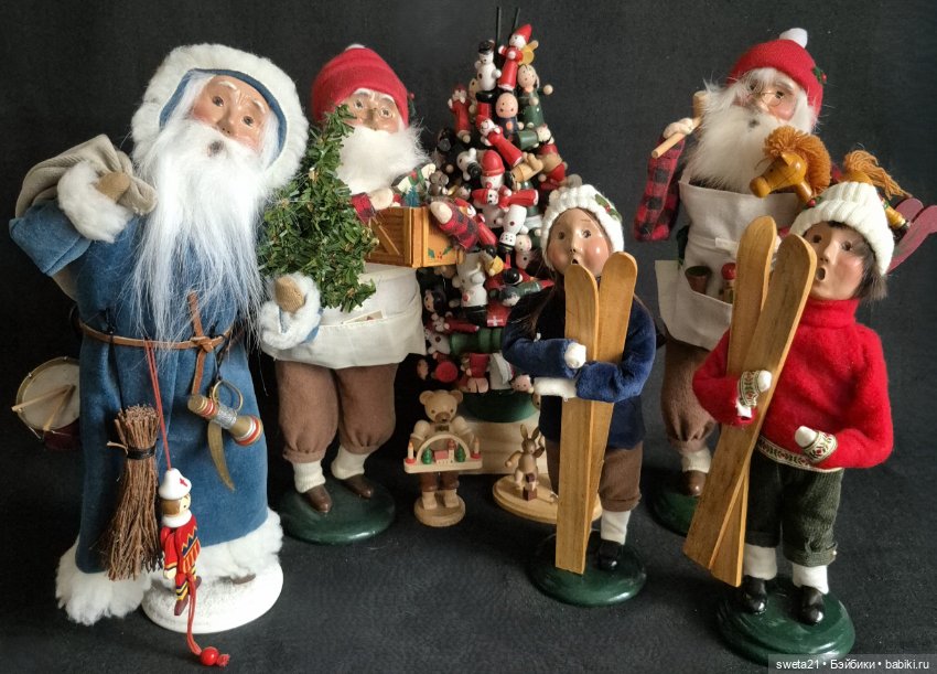 Дед мороз от Byers Choice 1995г