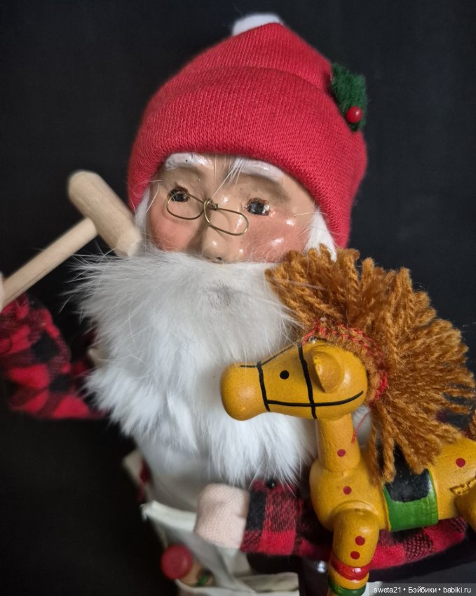 Дед мороз от Byers Choice 1995г (фото 5)