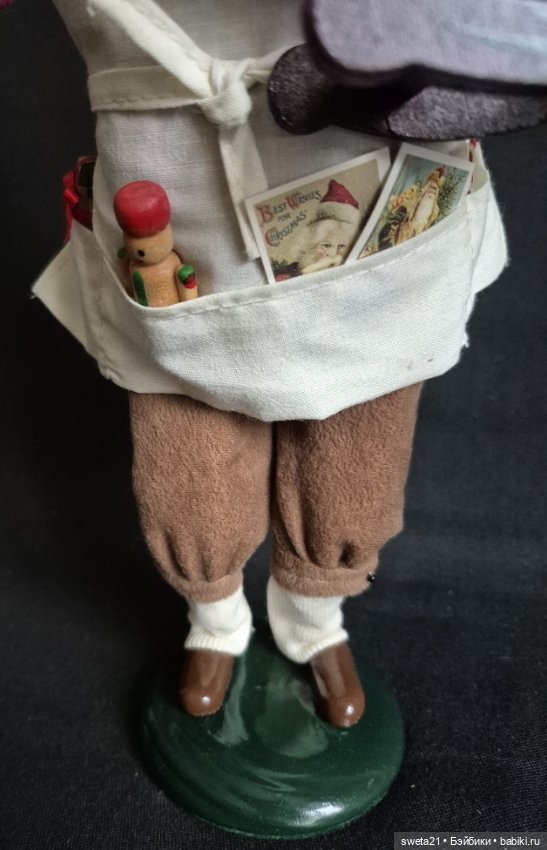 Дед мороз от Byers Choice 1995г (фото 6)
