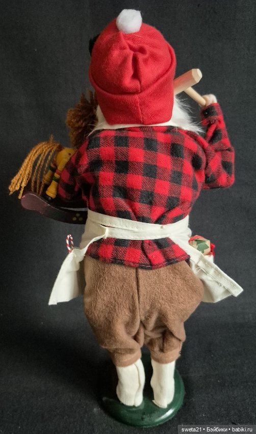 Дед мороз от Byers Choice 1995г (фото 9)