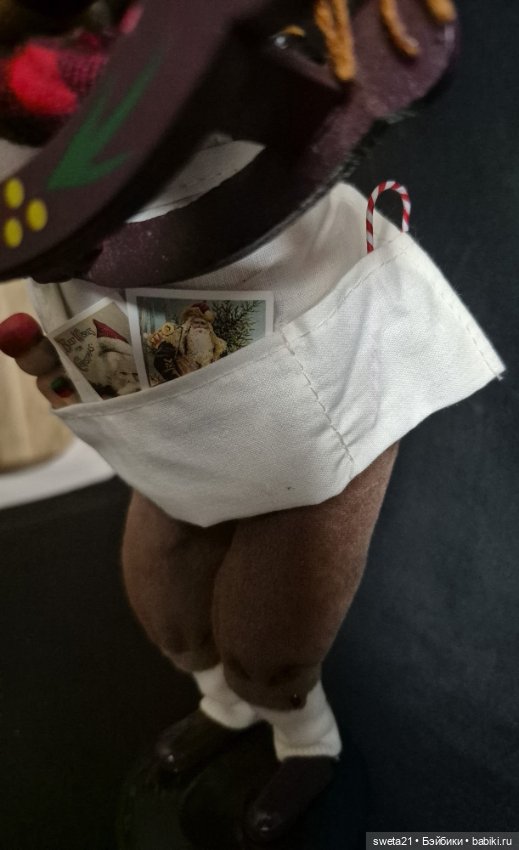 Дед мороз от Byers Choice 1995г (фото 8)