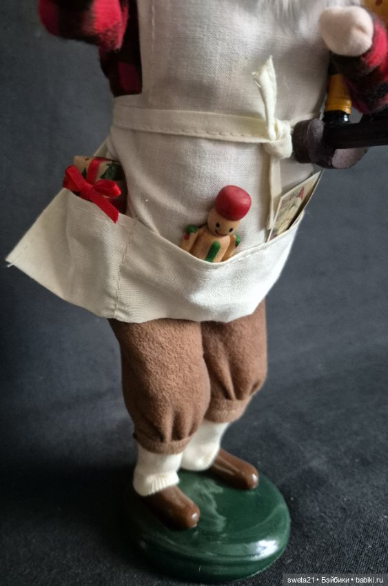 Дед мороз от Byers Choice 1995г (фото 7)