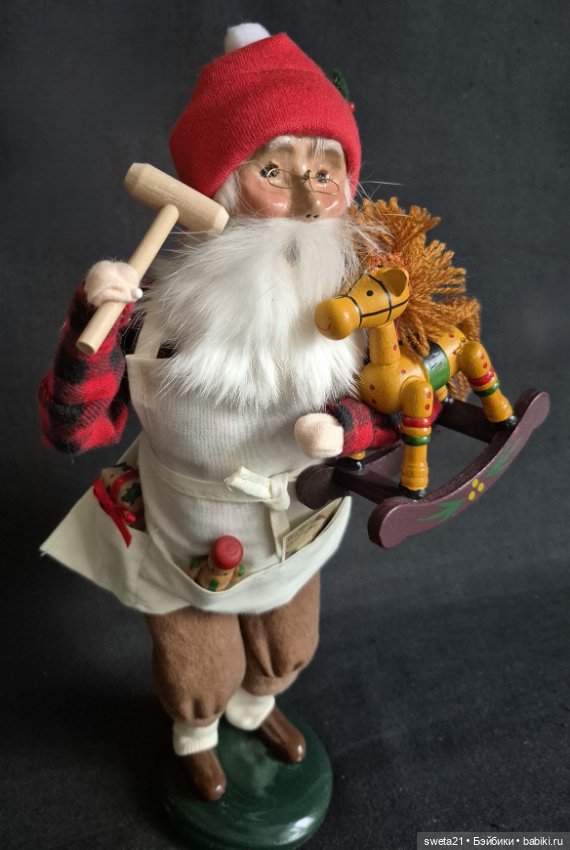 Дед мороз от Byers Choice 1995г (фото 3)
