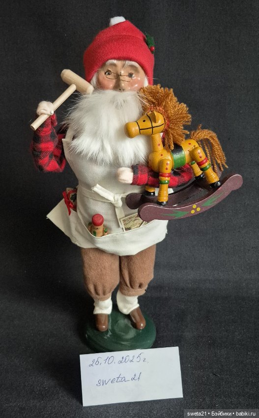 Дед мороз от Byers Choice 1995г (фото 2)