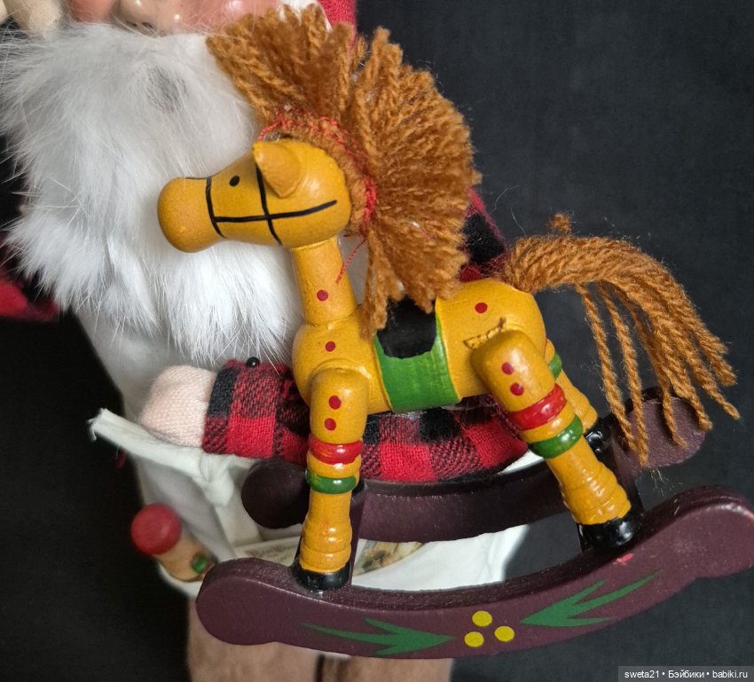 Дед мороз от Byers Choice 1995г (фото 4)