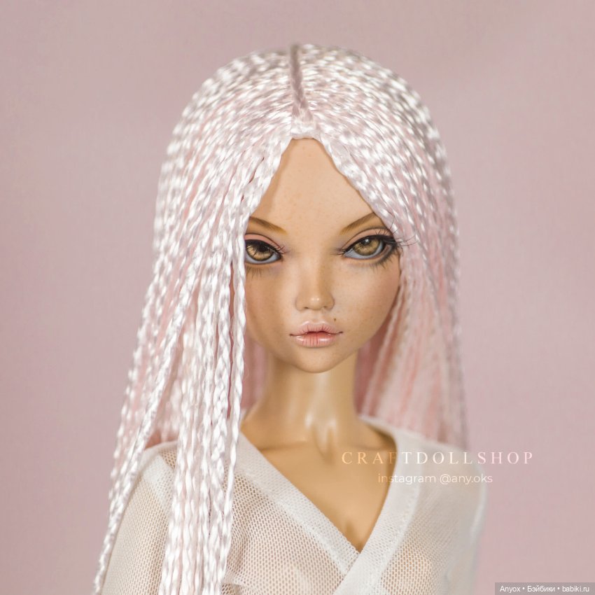 Парик для Минифи Minifee — Клубничная Блондинка (фото 6)