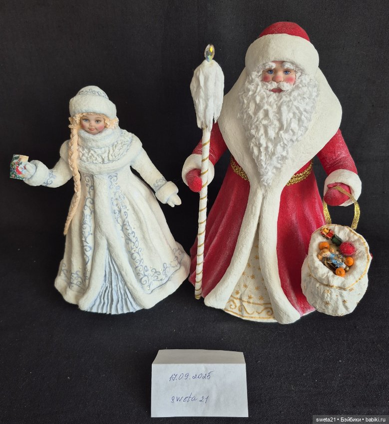 Дед мороз и снегурочка (продажа лотом) (фото 6)