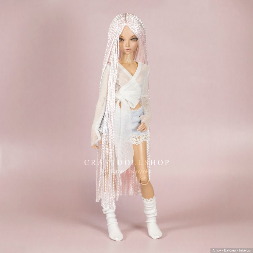 Парик для Минифи Minifee — Клубничная Блондинка (фото 4)