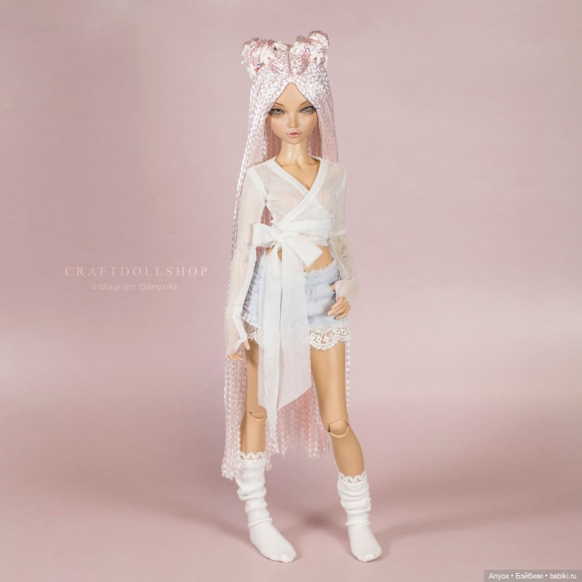 Парик для Минифи Minifee — Клубничная Блондинка