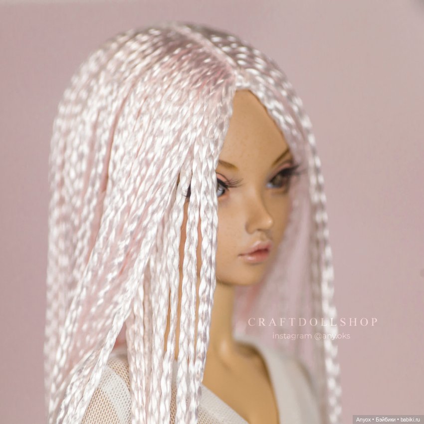 Парик для Минифи Minifee — Клубничная Блондинка (фото 7)