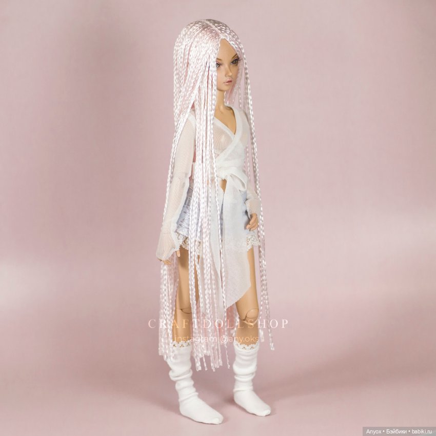 Парик для Минифи Minifee — Клубничная Блондинка (фото 5)