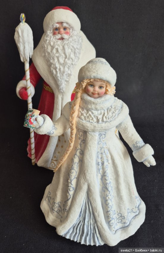 Дед мороз и снегурочка (продажа лотом)