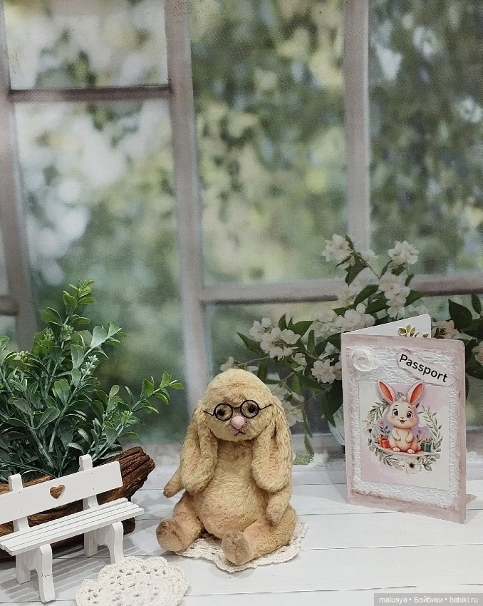 Кролик,зайка,Тедди — Авторские игрушки (фото 5)