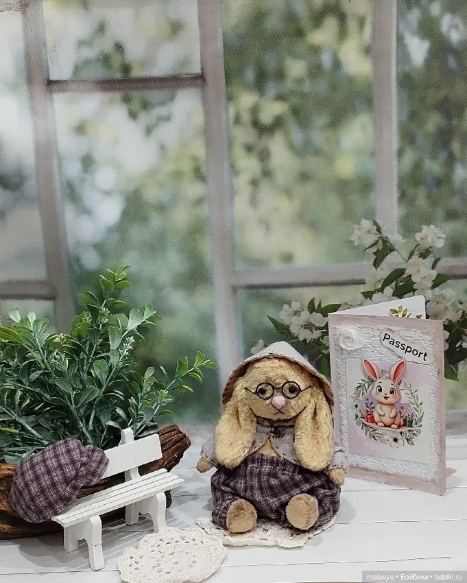 Кролик,зайка,Тедди — Авторские игрушки (фото 3)