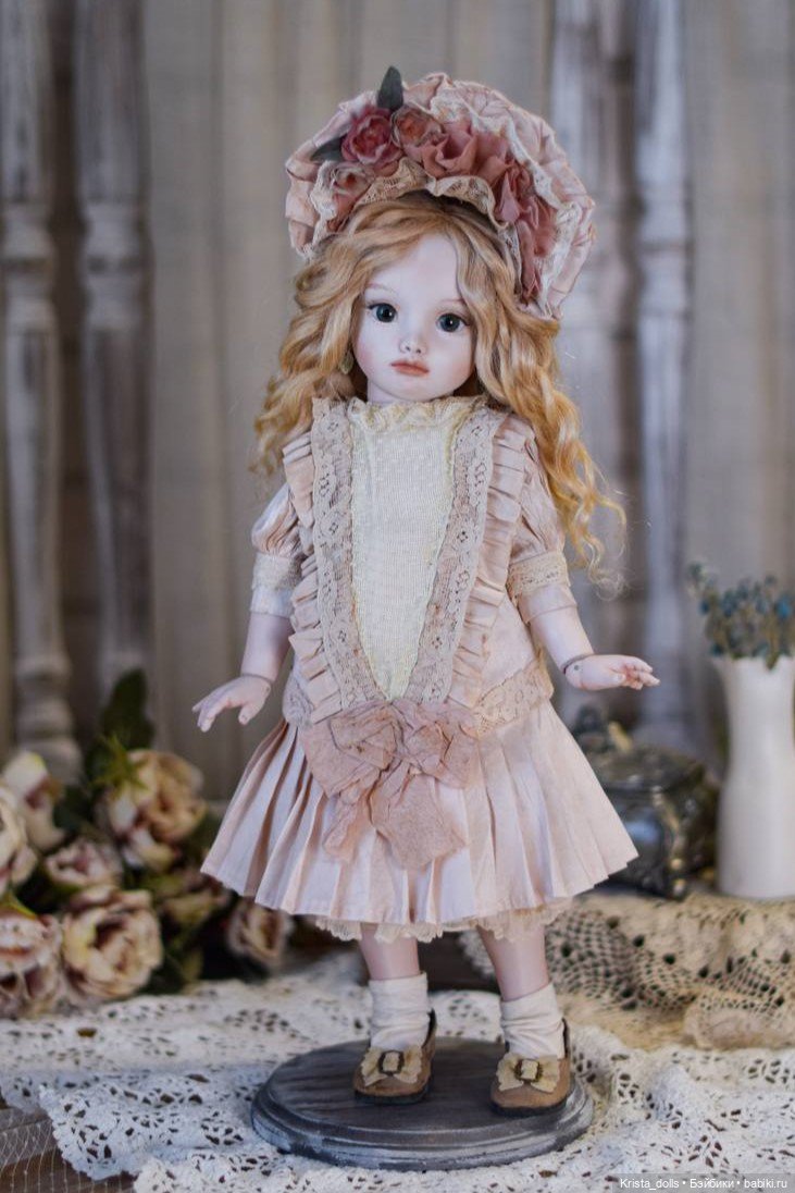 Кукла фарфоровая шарнирная Аксинья (фото 7)